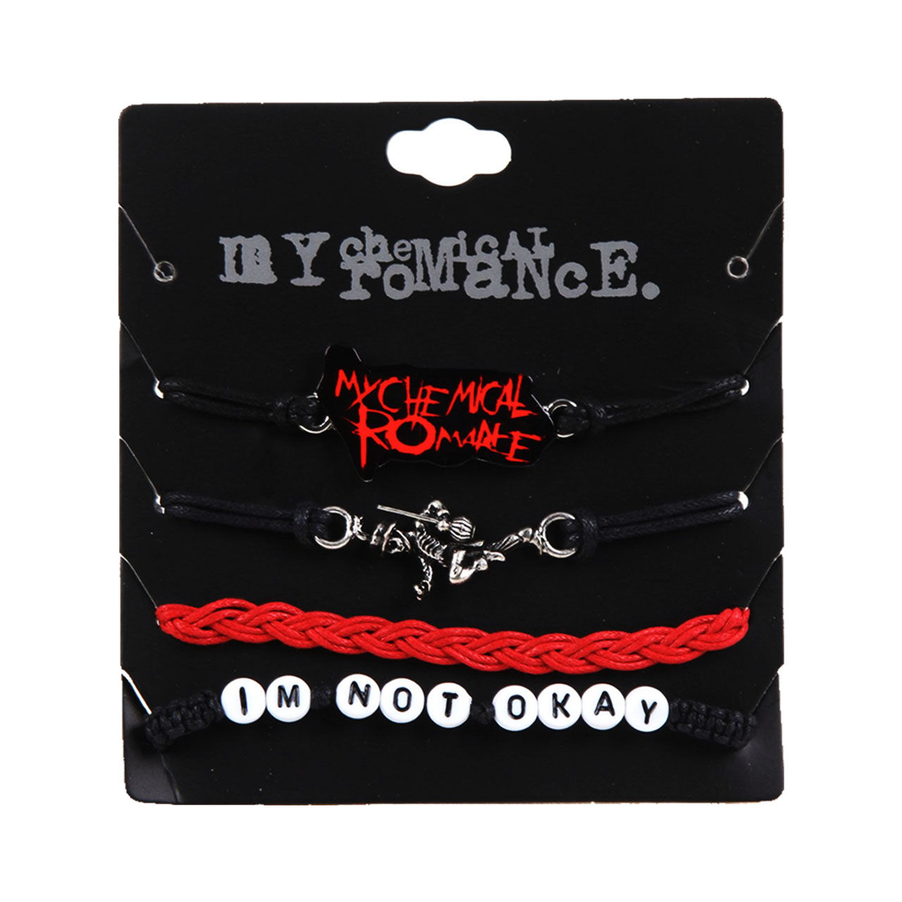 MY CHEMICAL ROMANCE Cord Bracelet Set