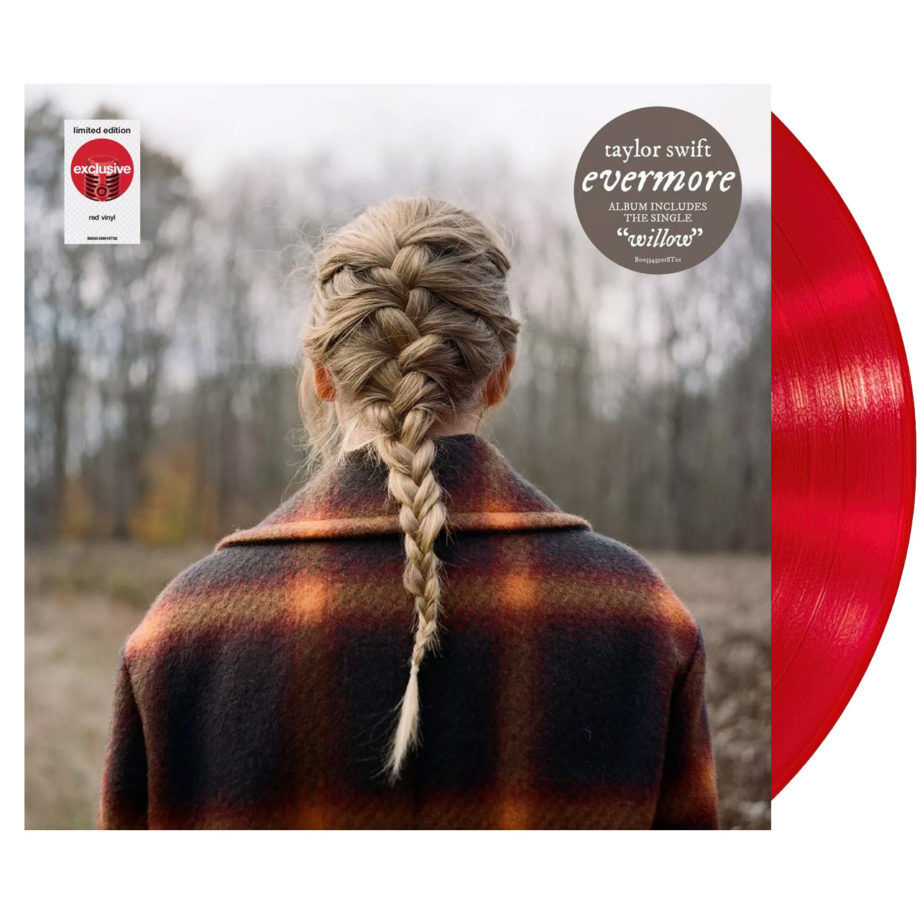 TAYLOR SWIFT Evermore Target Red Vinyl