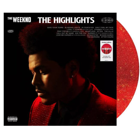 THE WEEKND The Highlights Target Red Sparkle Vinyl