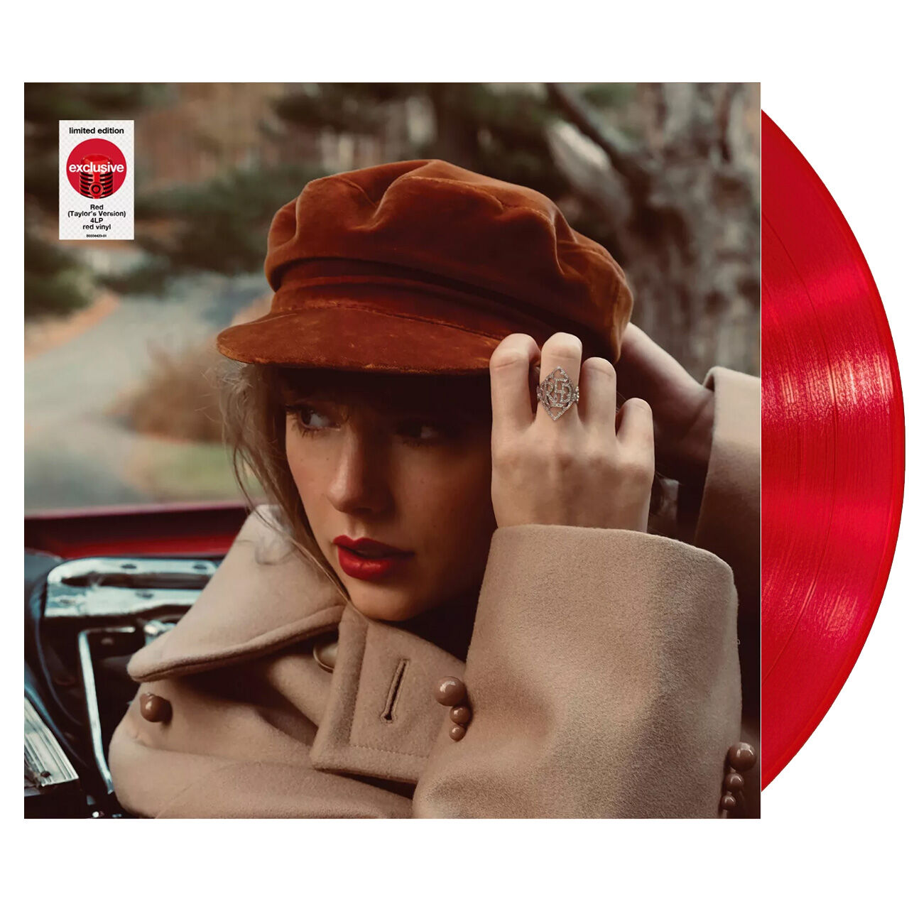 TAYLOR SWIFT Red Taylor’s Version Target Red Vinyl, Cover Dent