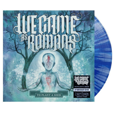 WE CAME AS ROMANS To Plant A Seed Blue White Vinyl