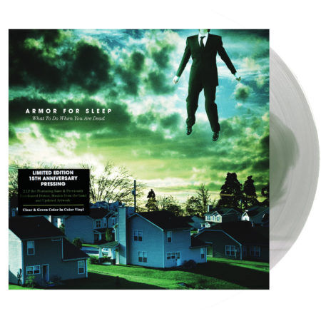 ARMOR FOR SLEEP What To Do When You Are Dead Green Clear Vinyl