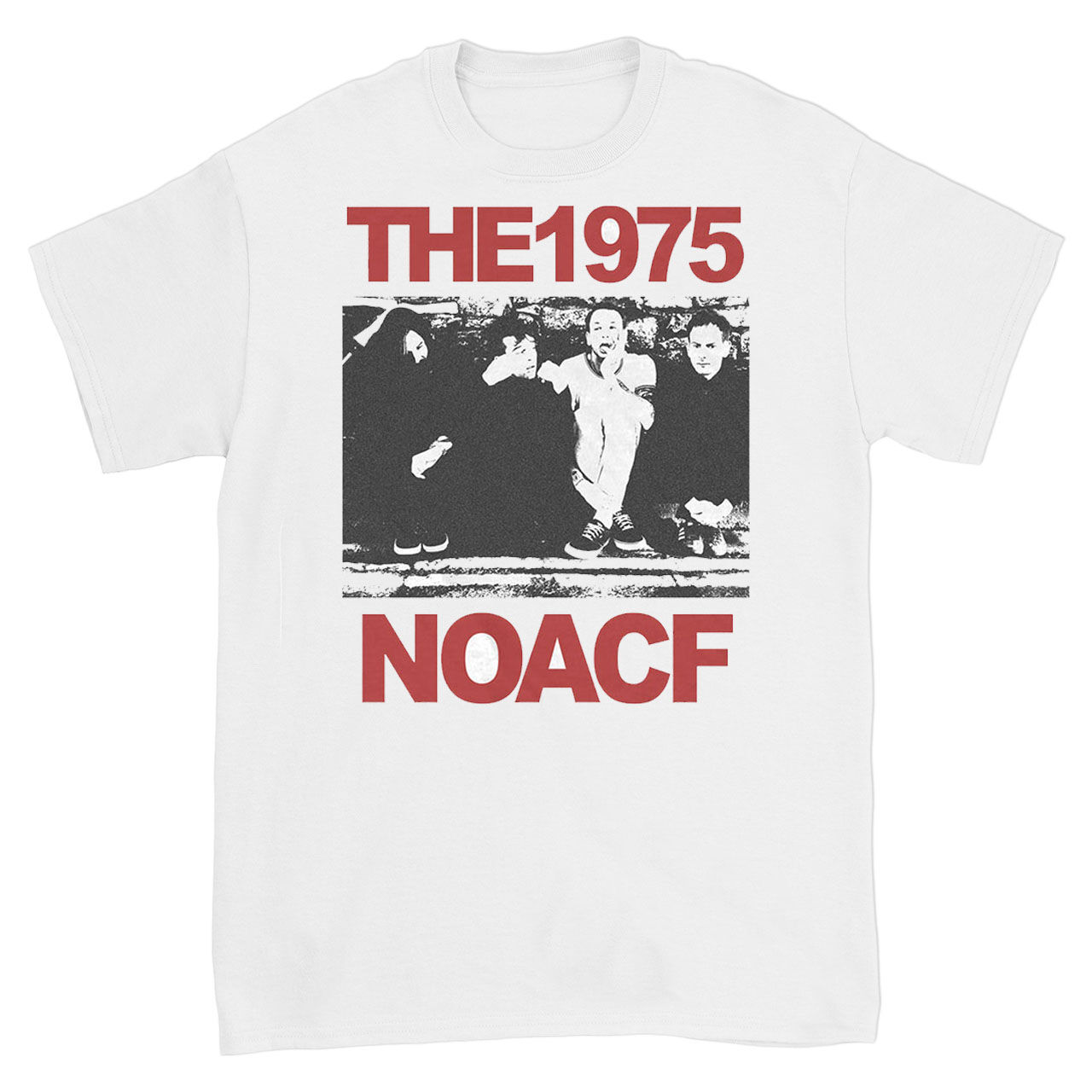 THE 1975 NOACF Photo White Tshirt