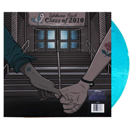 All Time Low Last Young Renegade Alternate Cover Teal Vinyl