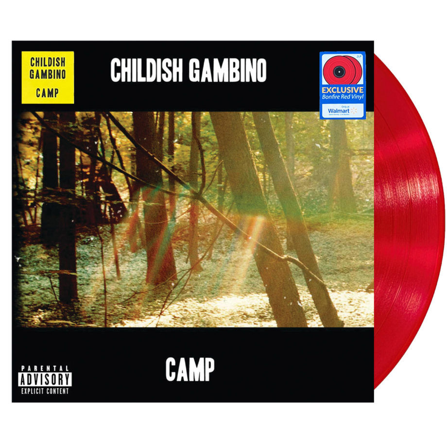 CHILDISH GAMBINO Camp WM Bonfire Red Vinyl