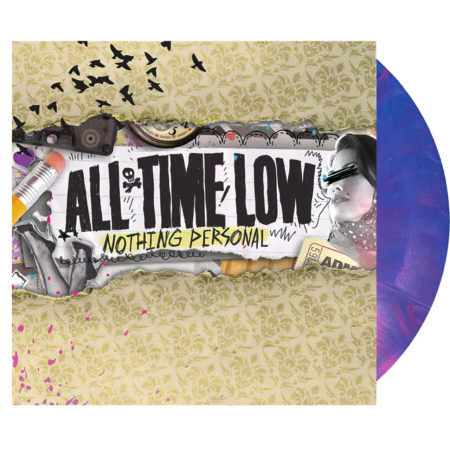 All Time Low Nothing Personal Lost In Swirly O Uo Vinyl
