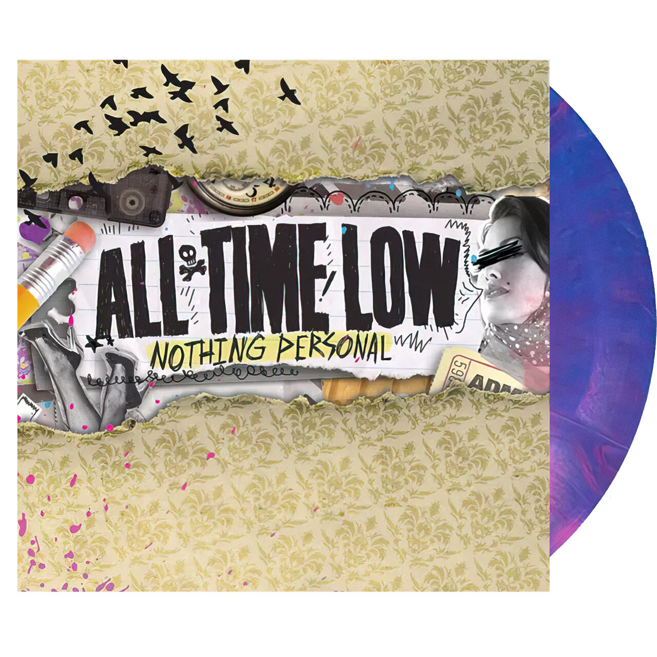 ALL TIME LOW Nothing Personal Lost In Swirly-O UO Vinyl