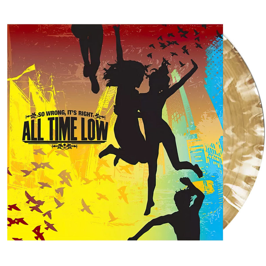 ALL TIME LOW So Wrong It's Right Poppin Champagne UO Vinyl