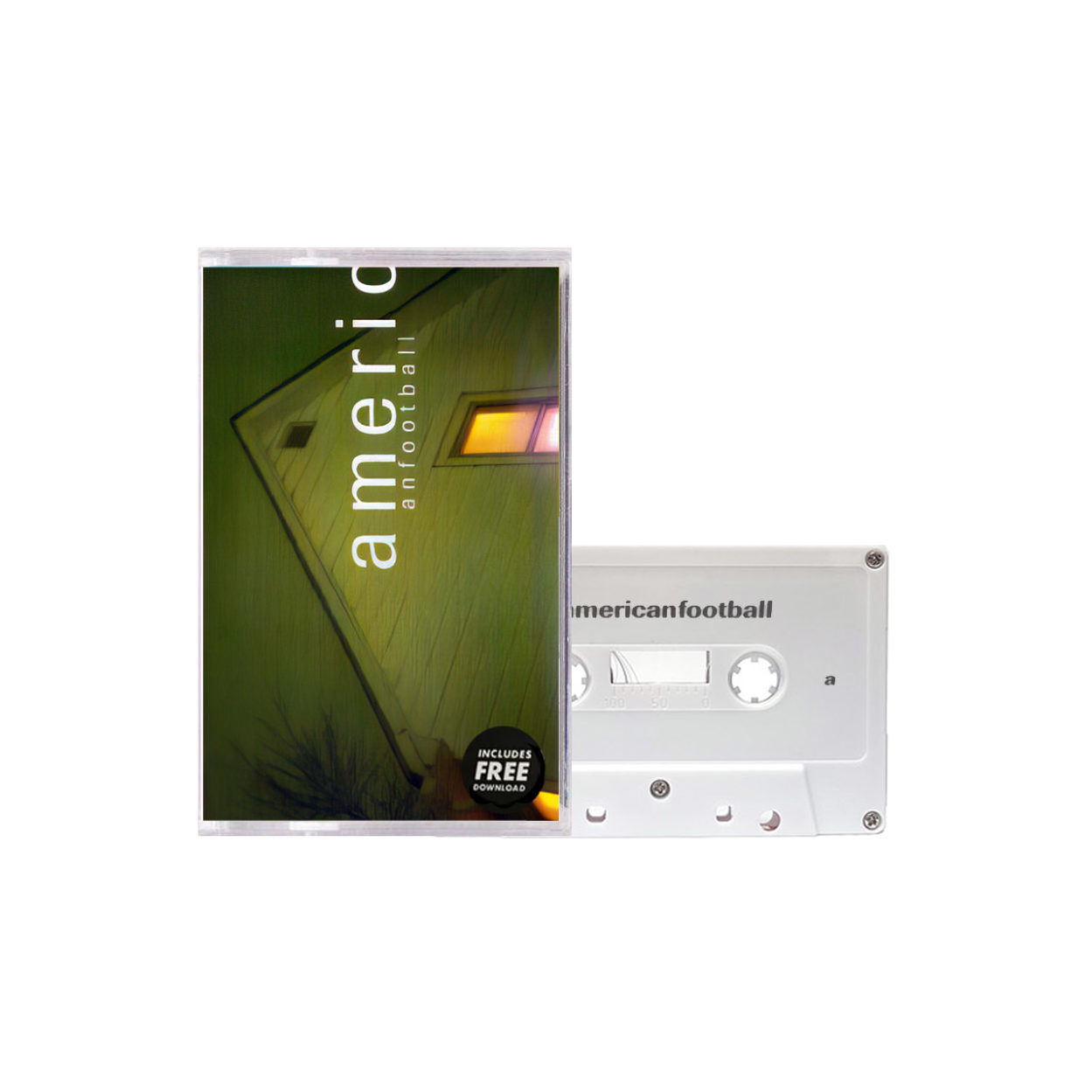 AMERICAN FOOTBALL LP1 Deluxe White Cassette Tape