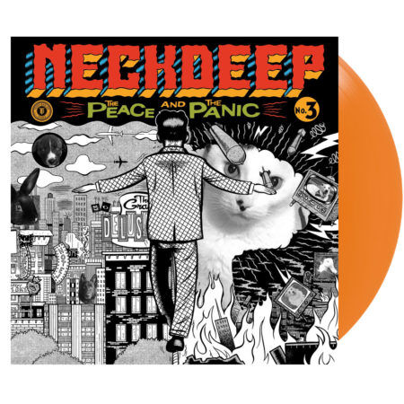 NECK DEEP The Peace And The Panic Orange Vinyl