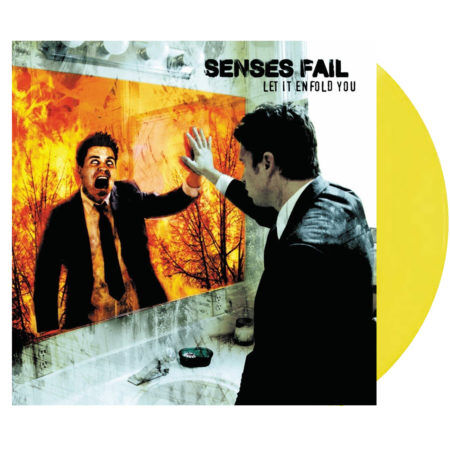 SENSES FAIL Let It Enfold You Yellow Vinyl