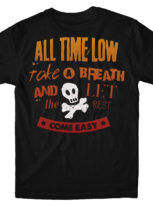 ALL TIME LOW Hustler 10 Year Tshirt Back