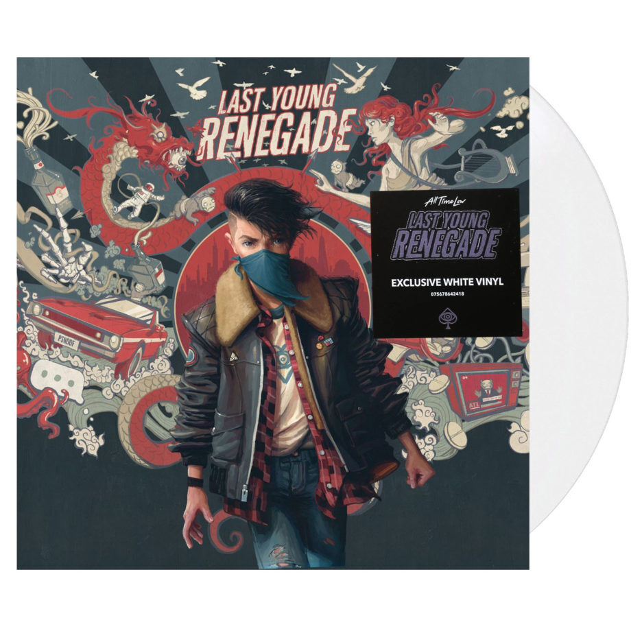 ALL TIME LOW Last Young Renegade White Vinyl
