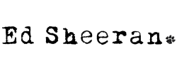 EDSHEERAN-bandlogo