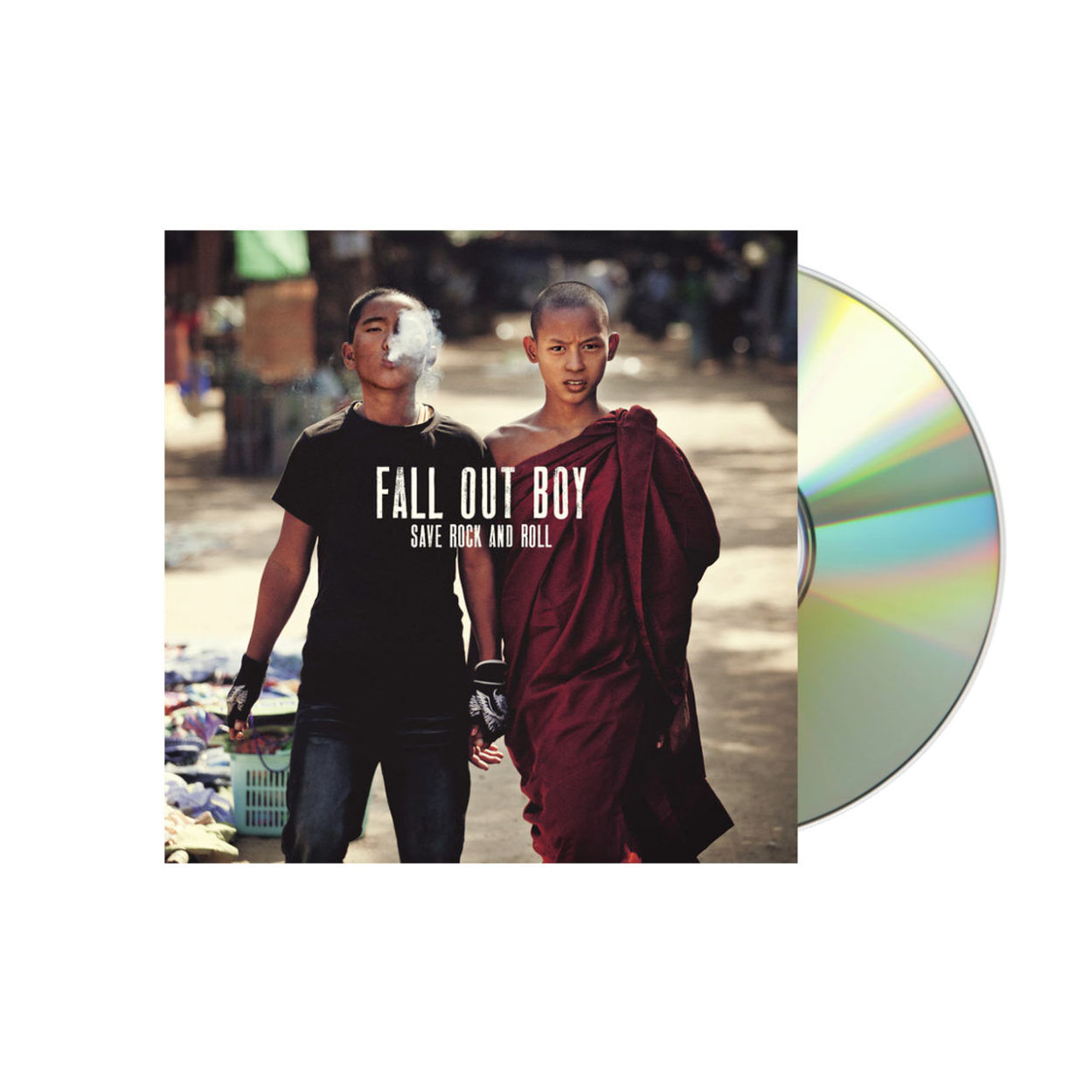 FALL OUT BOY Save Rock And Roll CD Case Dent