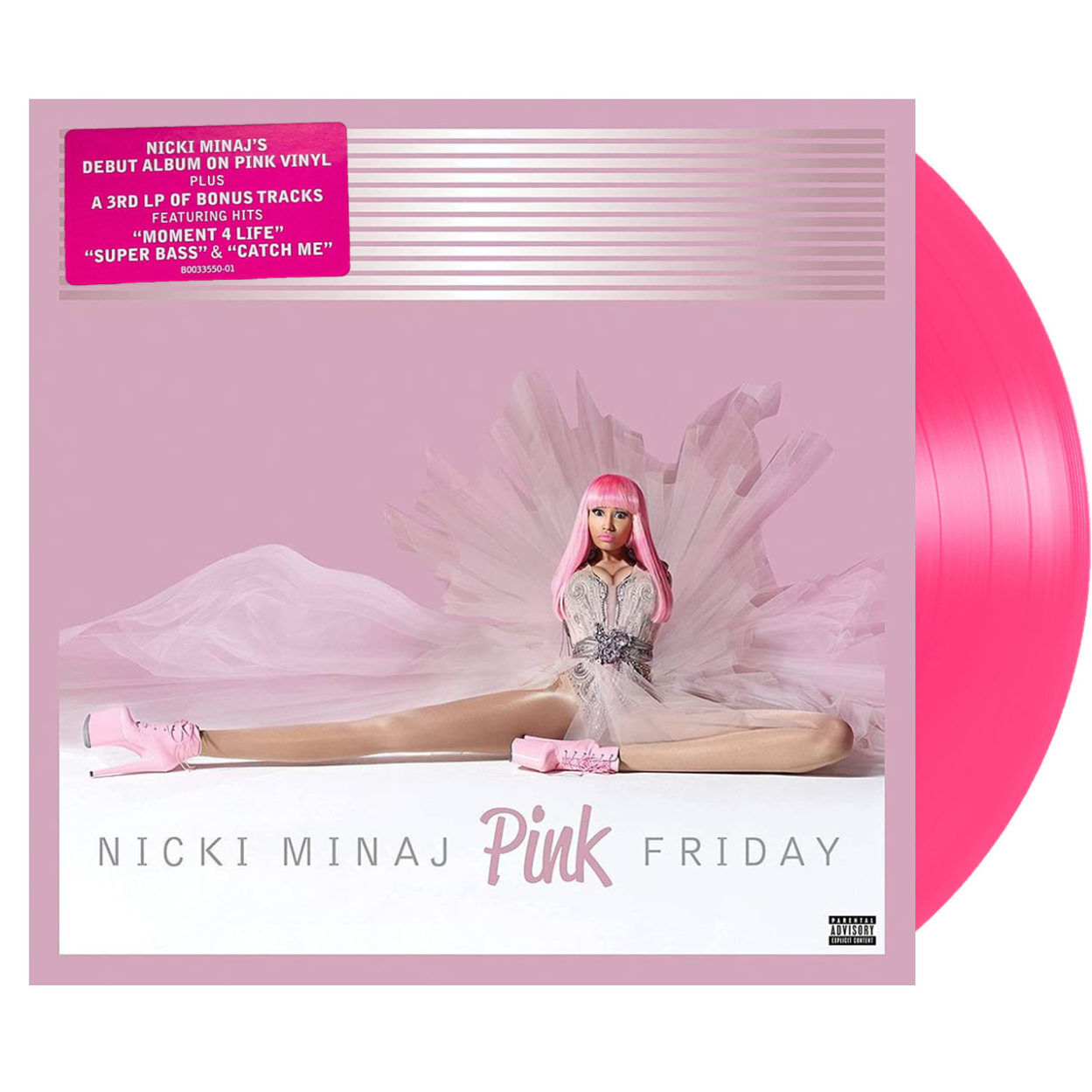 NICKI MINAJ Pink Friday 10th Anniversary Deluxe Pink Vinyl