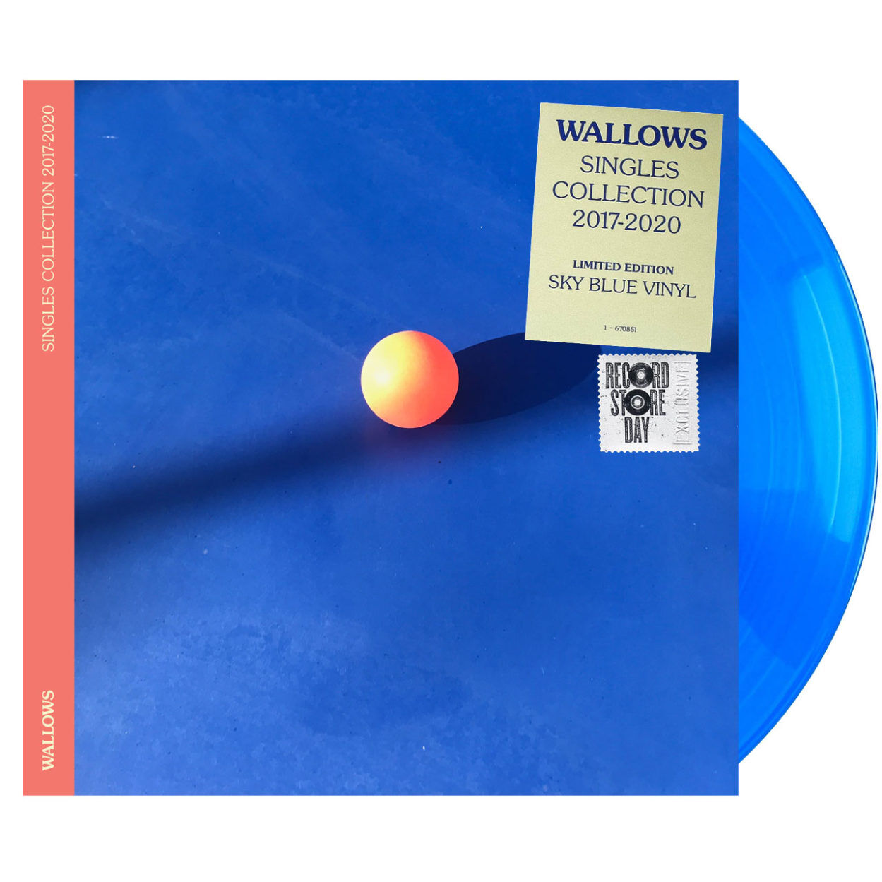 WALLOWS The Singles RSD22 Blue Vinyl