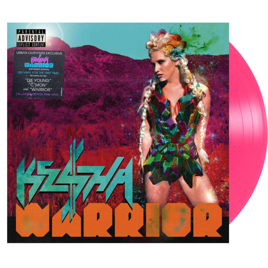 KESHA Warrior UO Pink Vinyl