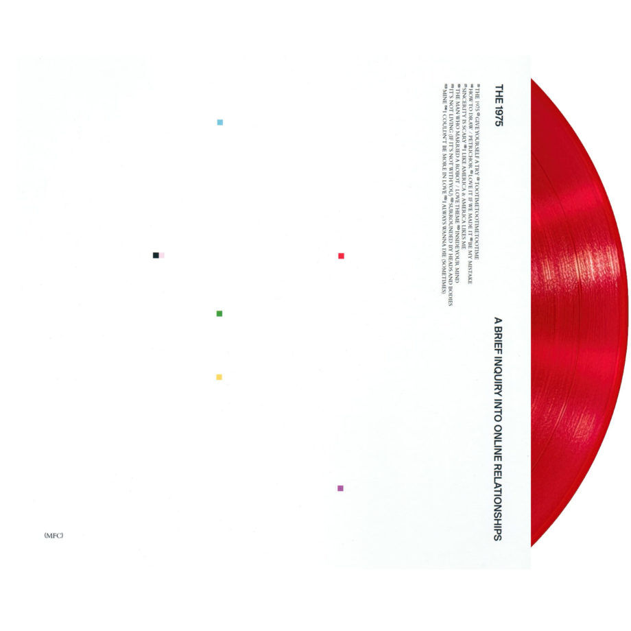THE 1975 A Brief Inquiry Into Online Relationships Red Vinyl