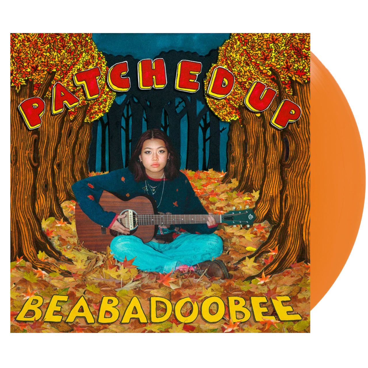 BEABADOOBEE Patched Up Orange EP Vinyl