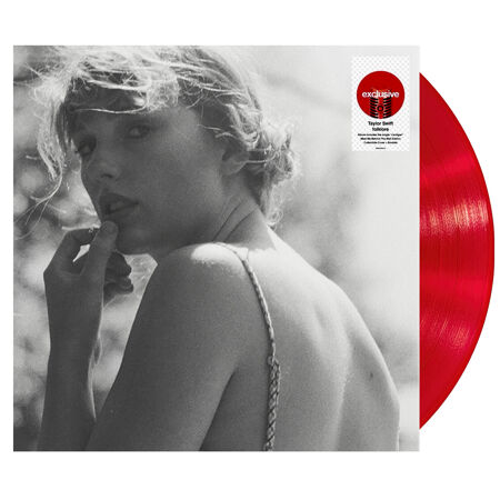 TAYLOR SWIFT Folklore - Meet Me Behind The Mall Target Red Vinyl, Cover ...