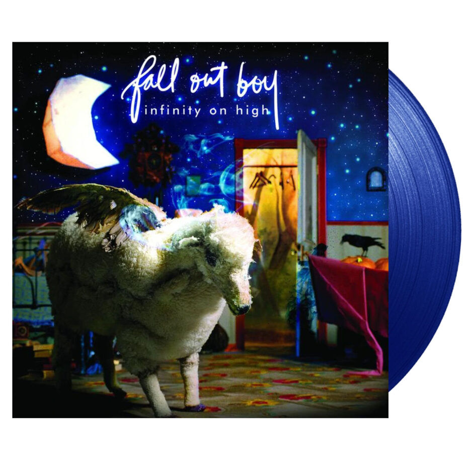 FALL OUT BOY Infinity On High 15th Anniversary Blue Vinyl