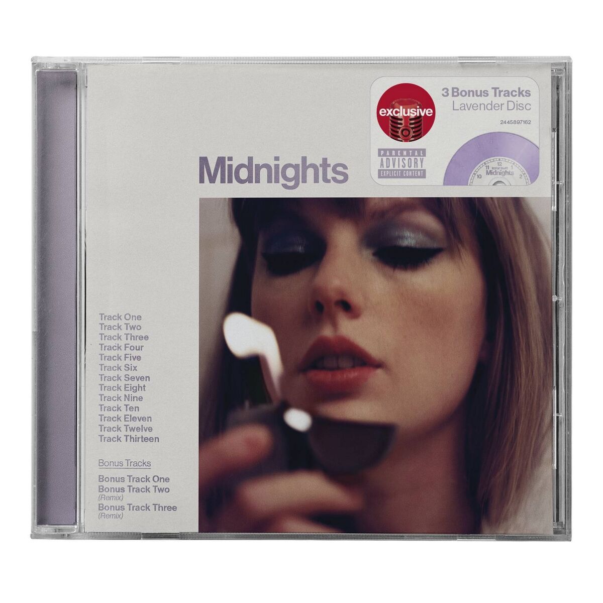TAYLOR SWIFT Midnights Target CD