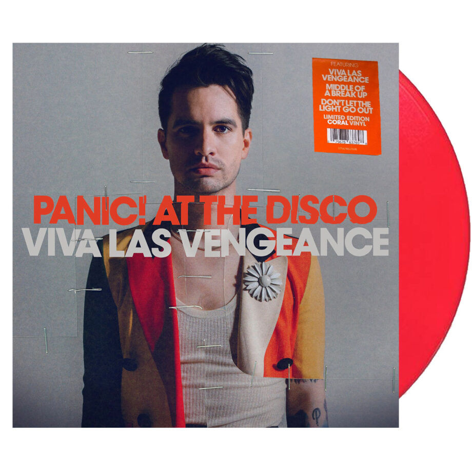 PANIC AT THE DISCO Viva Las Vengeance Neon Coral Vinyl