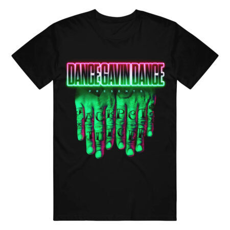 DANCE GAVIN DANCE Knuckles Black Tshirt