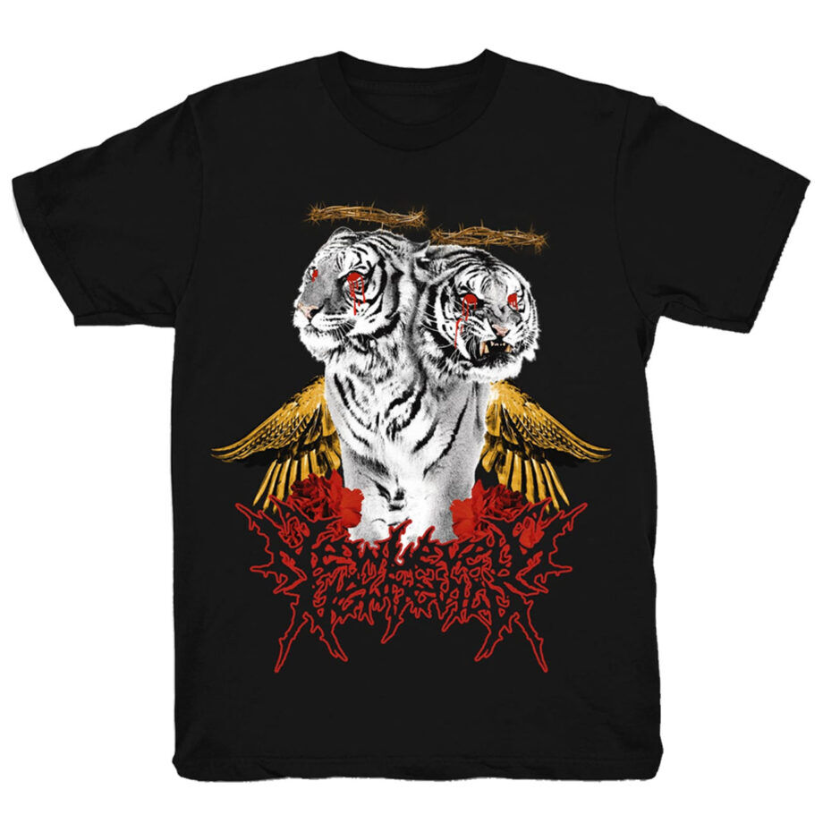 POLYPHIA Black Tiger Tshirt