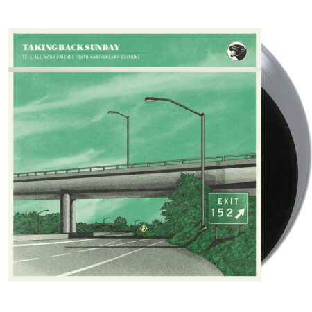 TAKING BACK SUNDAY Tell All Your Friends 20th Anniversary Edition Silver (With 10inch EP)