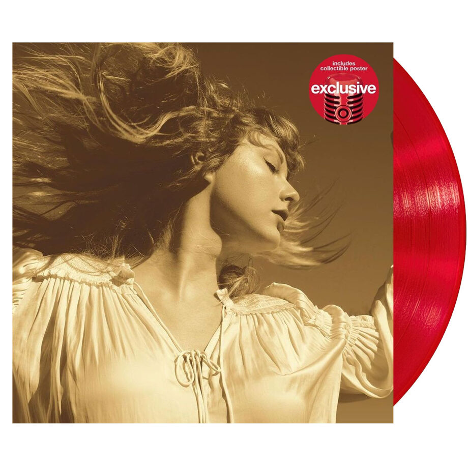 TAYLOR SWIFT Fearless Taylor's Version Target Red Vinyl