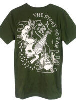 THE STORY SO FAR Skull Panther olive green tshirt