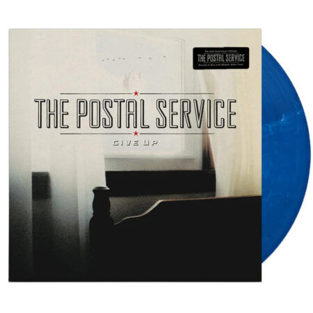 THE POSTAL SERVICE Give Up Metallic Silver Vinyl