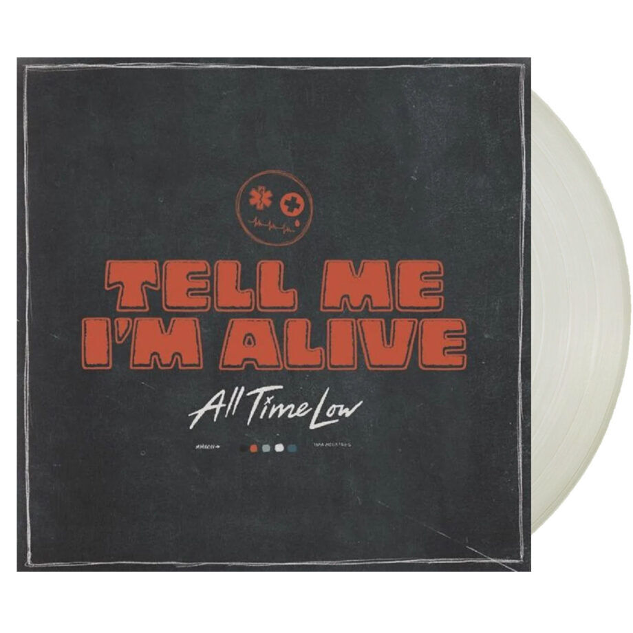 ALL TIME LOW Tell Me I’m Alive Milky Clear Vinyl