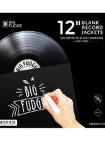 BIG FUDGE Matte Black Vinyl LP Jacket