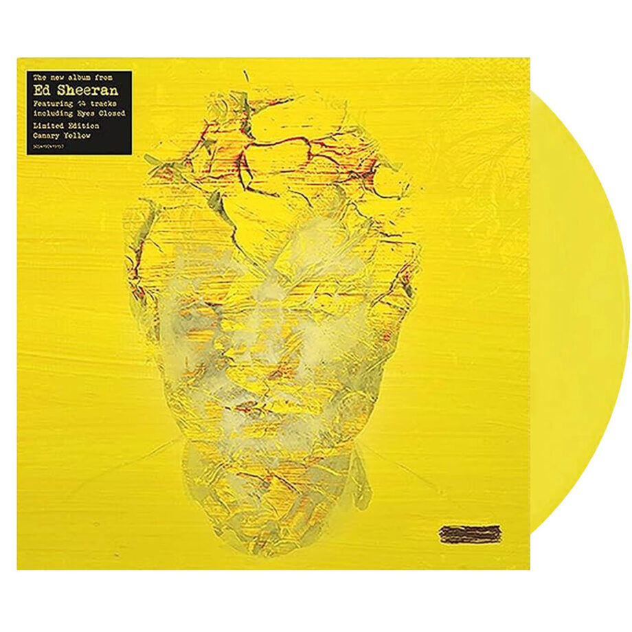 Ed Sheeran Subtract Standard Yellow Vinyl