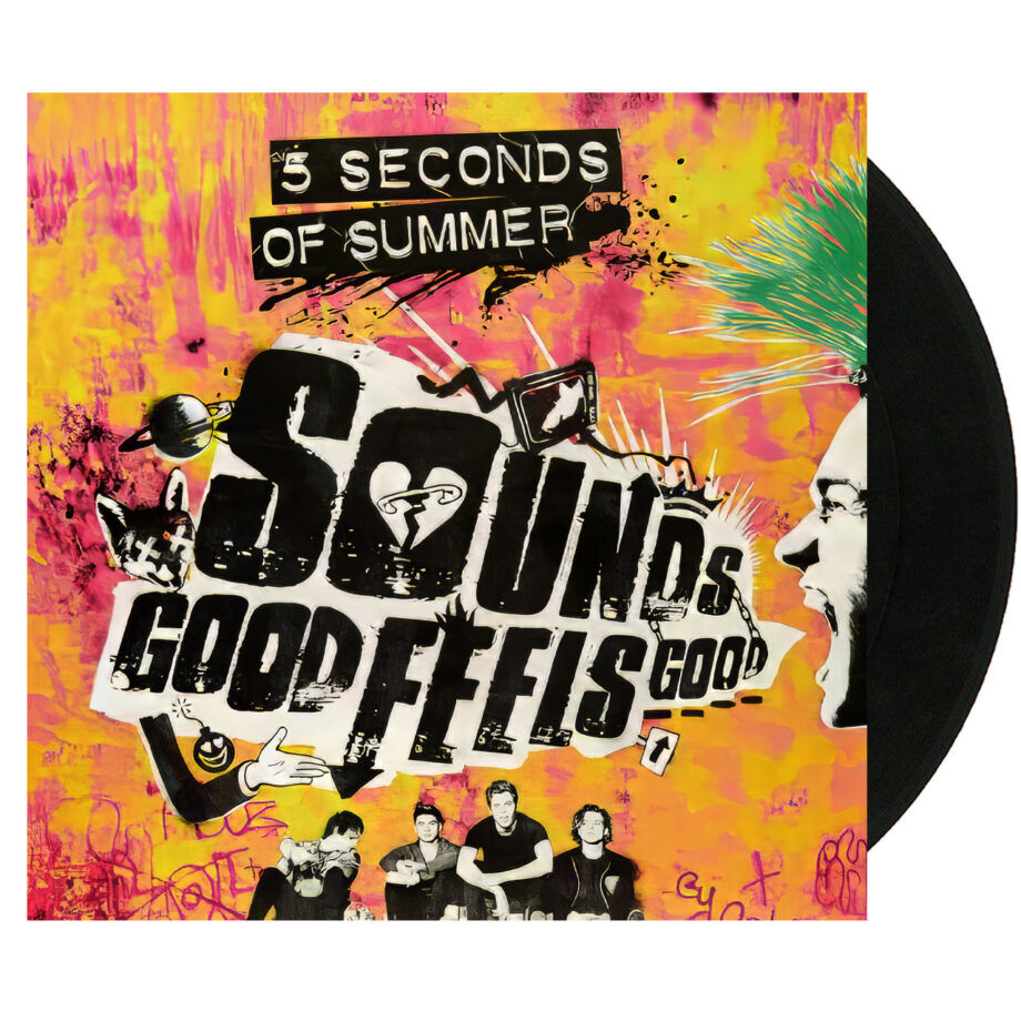 5 Seconds Of Summer Sounds Good Feels Good Black Vinyl