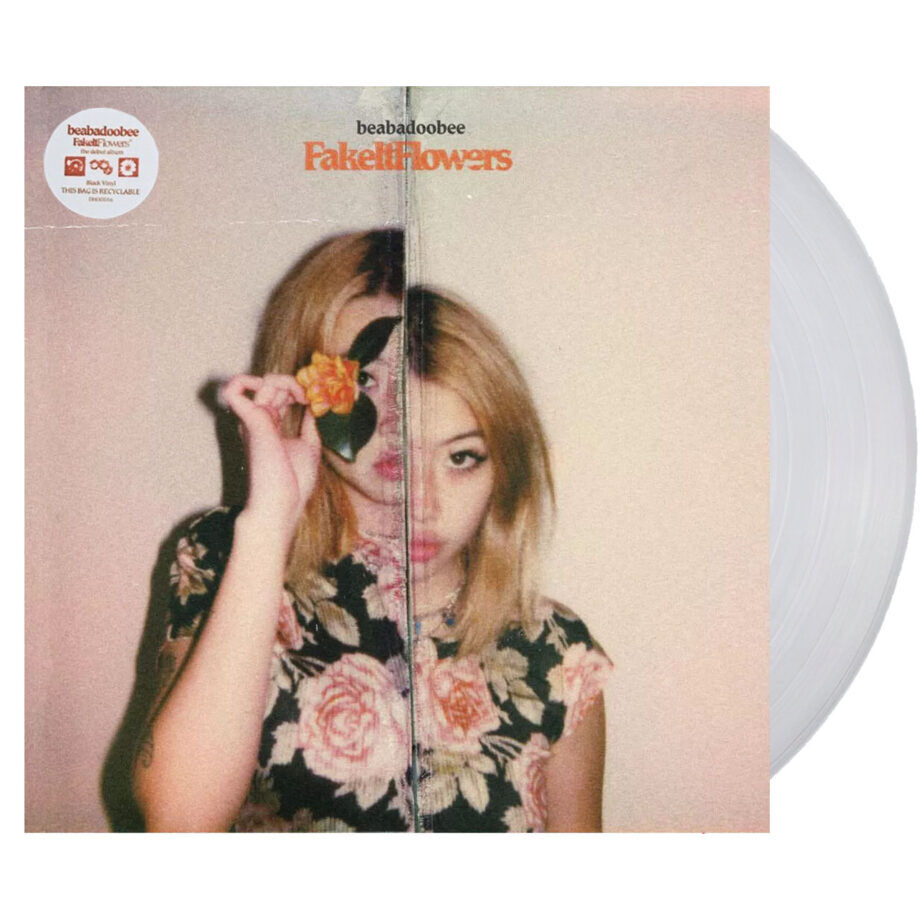 BEABADOOBEE Fake It Flowers clear vinyl