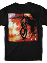 SLIPKNOT TESF Album Cover Black Tshirt Back