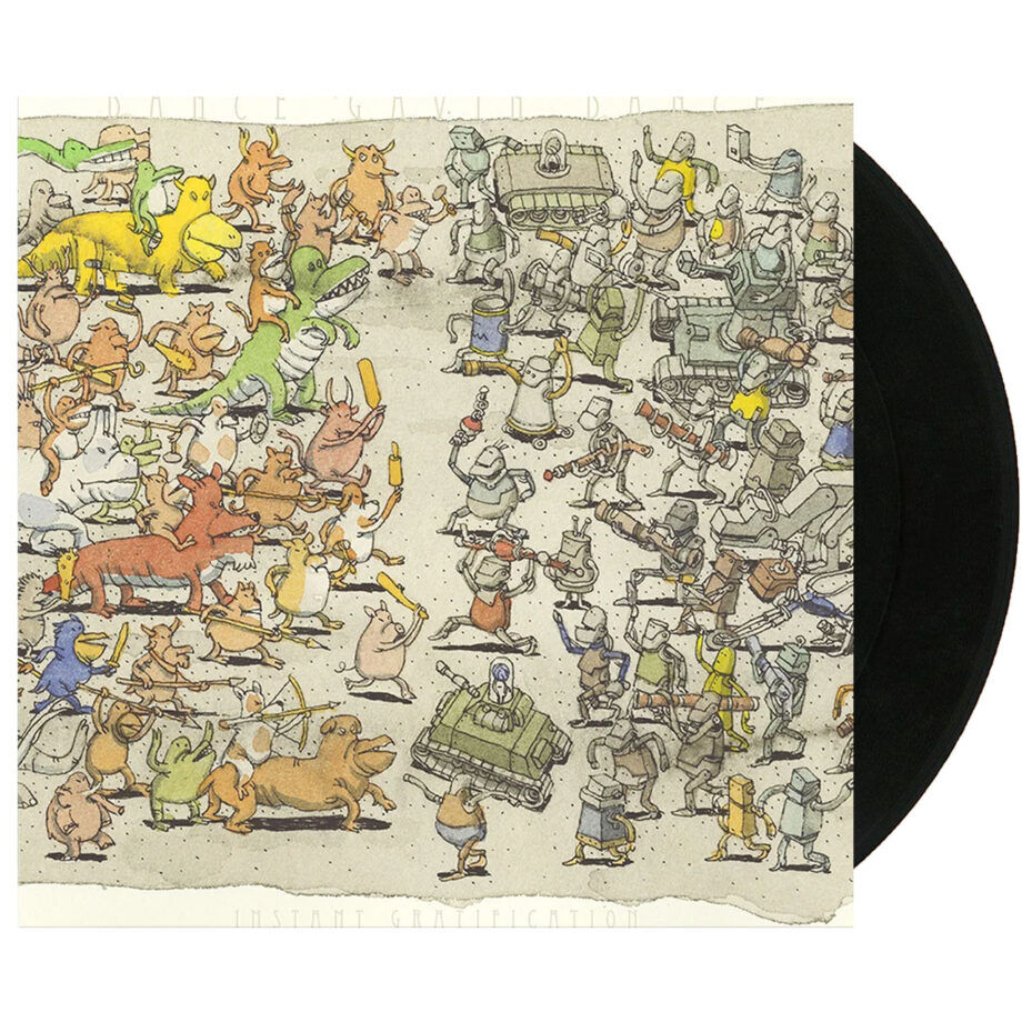DANCE GAVIN DANCE Instant Gratification Black Vinyl