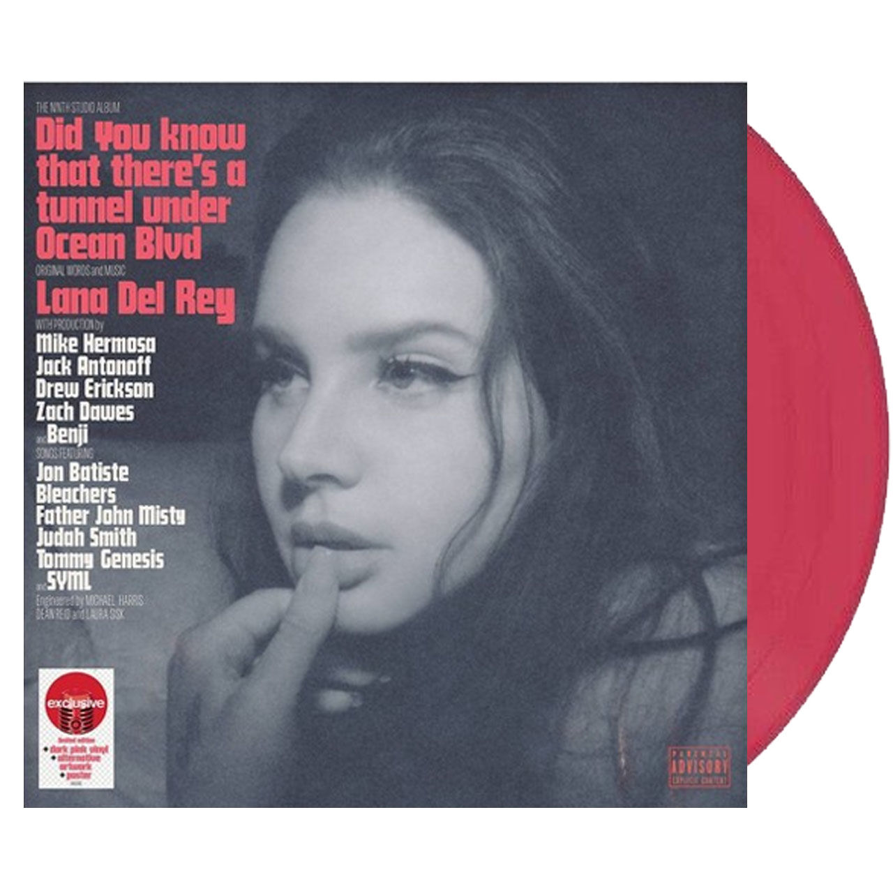 Lana del rey there’s a tunnel under outlet ocean pink vinyl