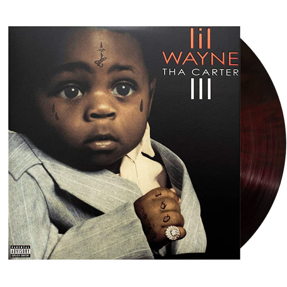 LIL WAYNE Tha Carter III VMP Black Red Galaxy Vinyl