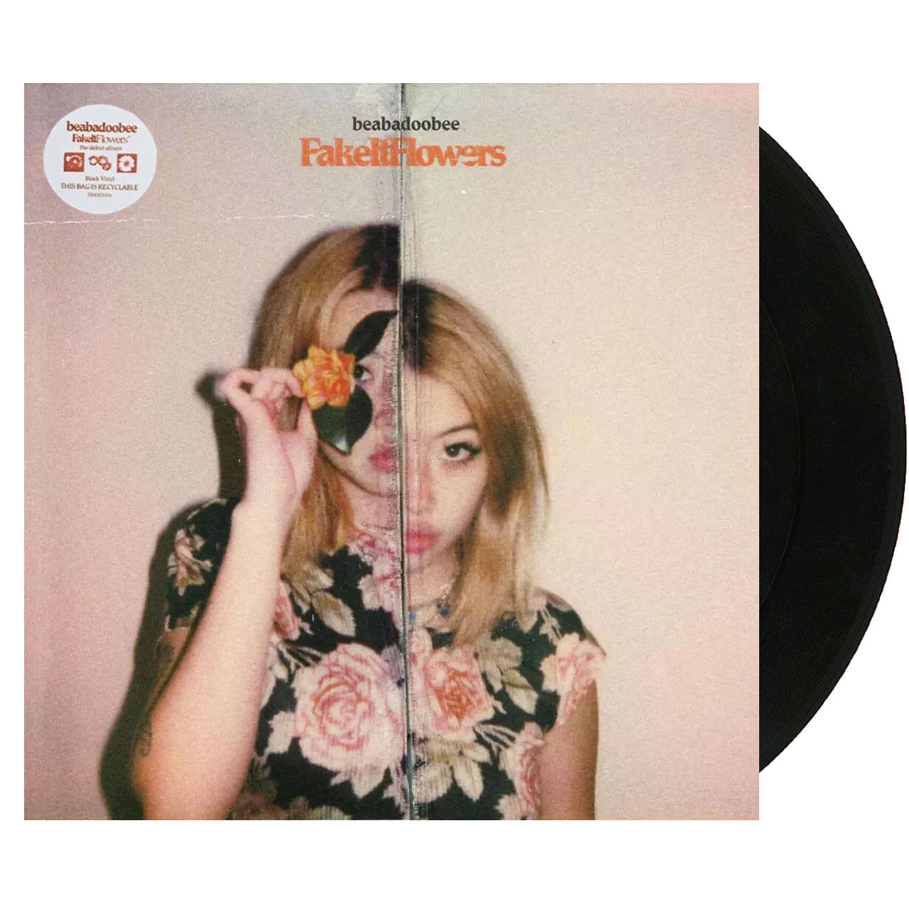 beabadoobee / Fake It Flowers LP ブラック盤 BEABADOOBEE Fake It Flowers Black Vinyl