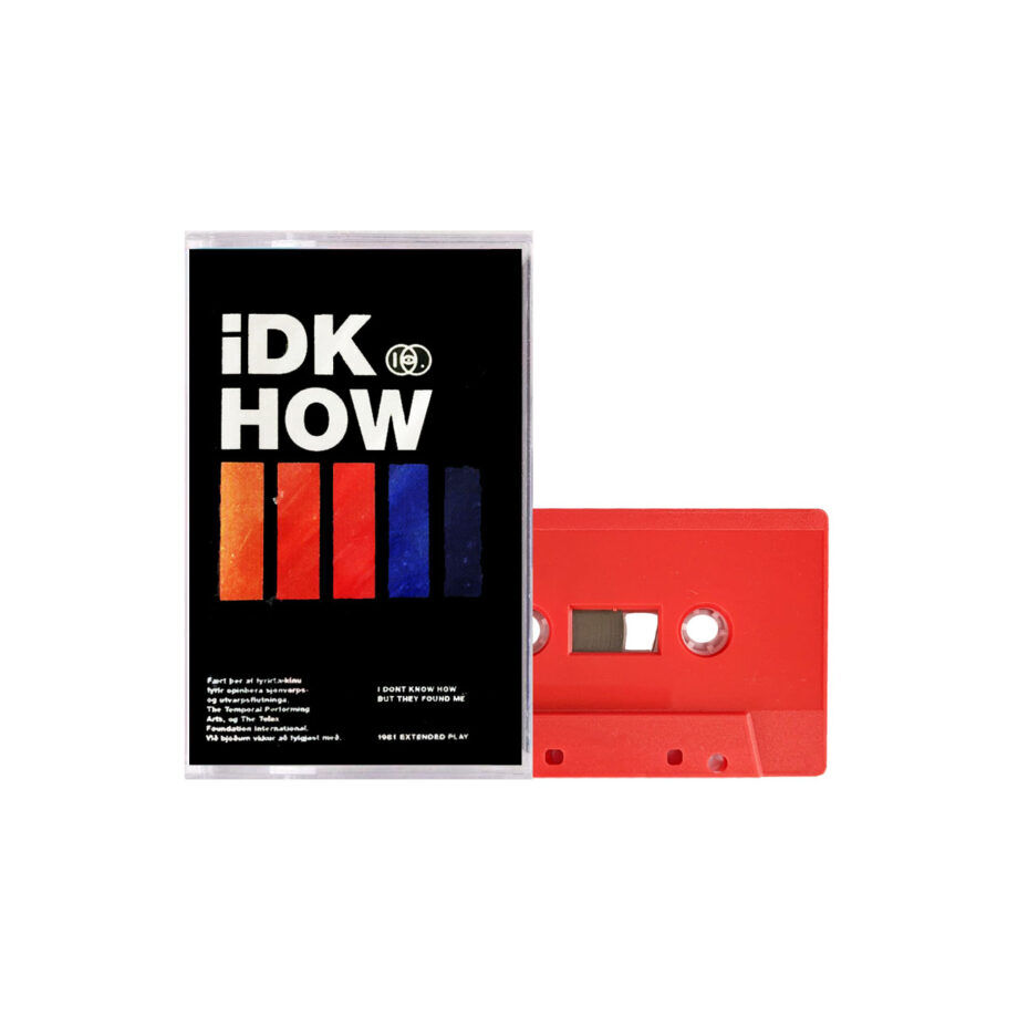 IDKHOW 1981 extended play Red cassette
