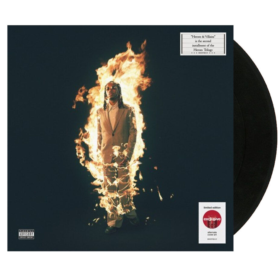 METRO BOOMIN Heroes and Villains Target Black Vinyl