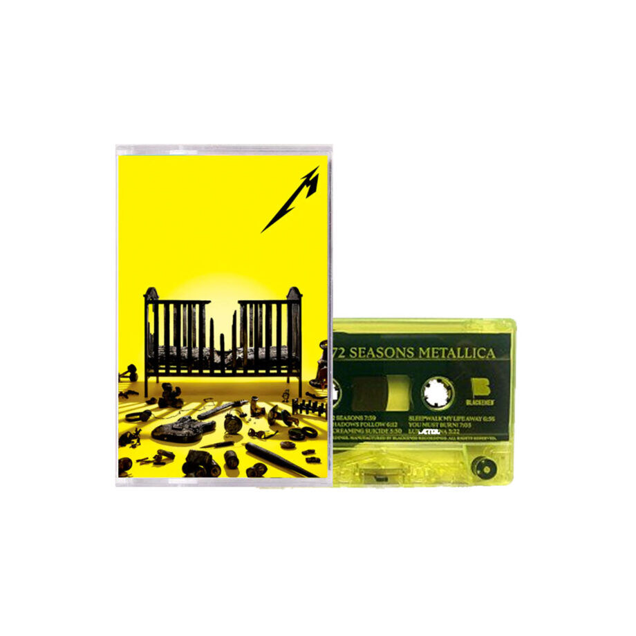 METALLICA 72 Seasons Yellow Cassette