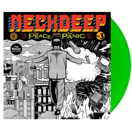 Neck Deep The Peace And The Panic Neon Green Vinyl
