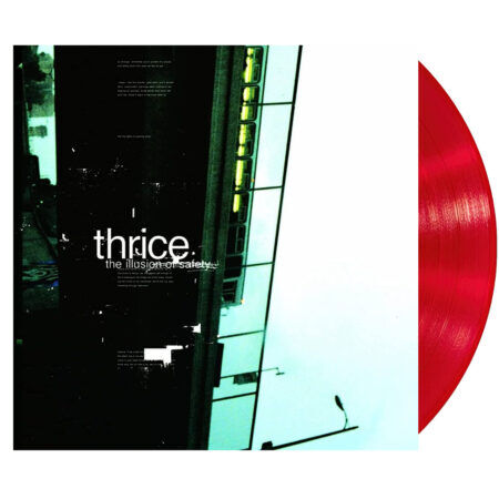Thrice Illusions Of Safety 20th Anniversary Uo Red Vinyl, Cover Dent