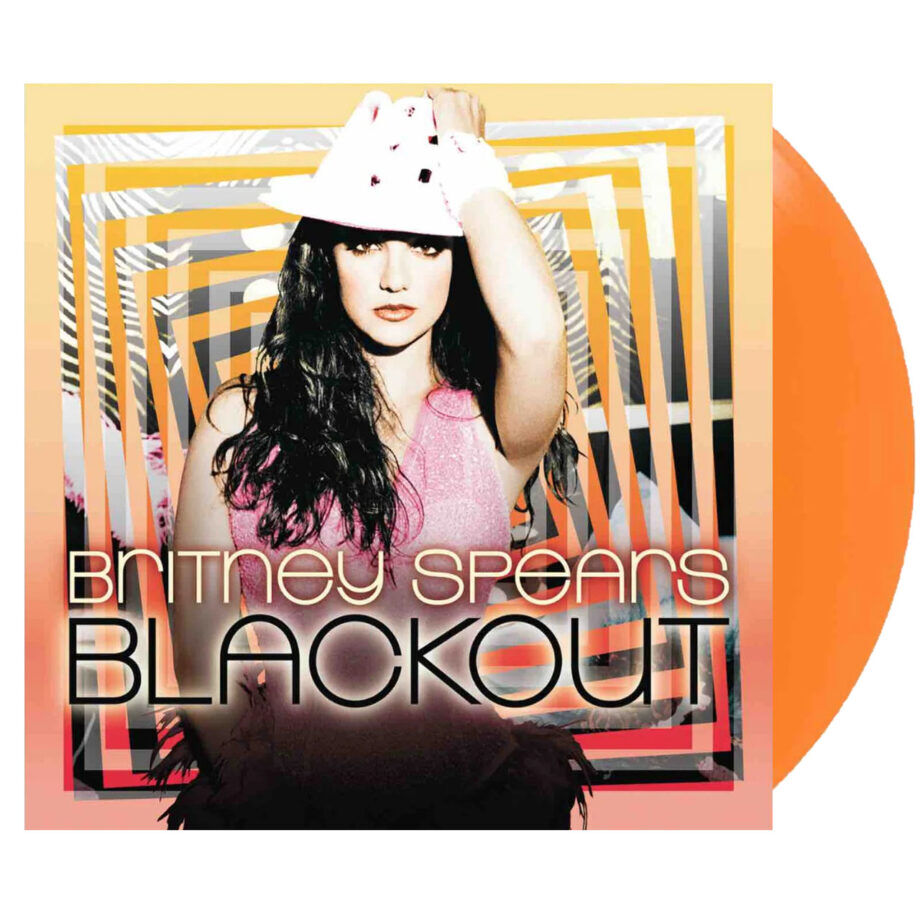 BRITNEY SPEARS Blackout Orange Vinyl